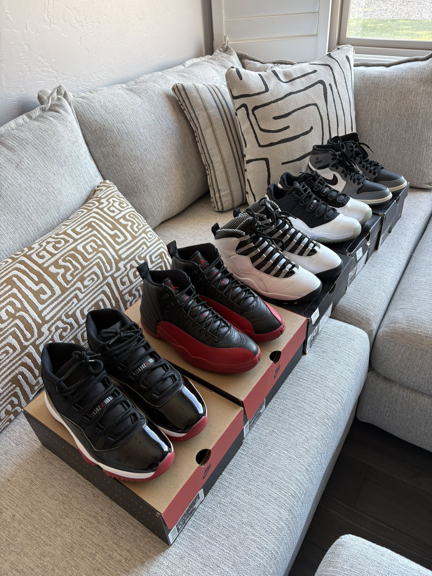 Air Jordan 11, 10, 1, 12