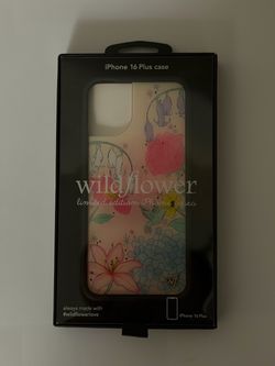 iPhone 16 plus Wildflower case