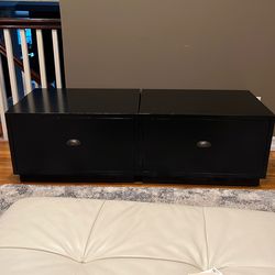 2- Pottery Barn Storage Untis