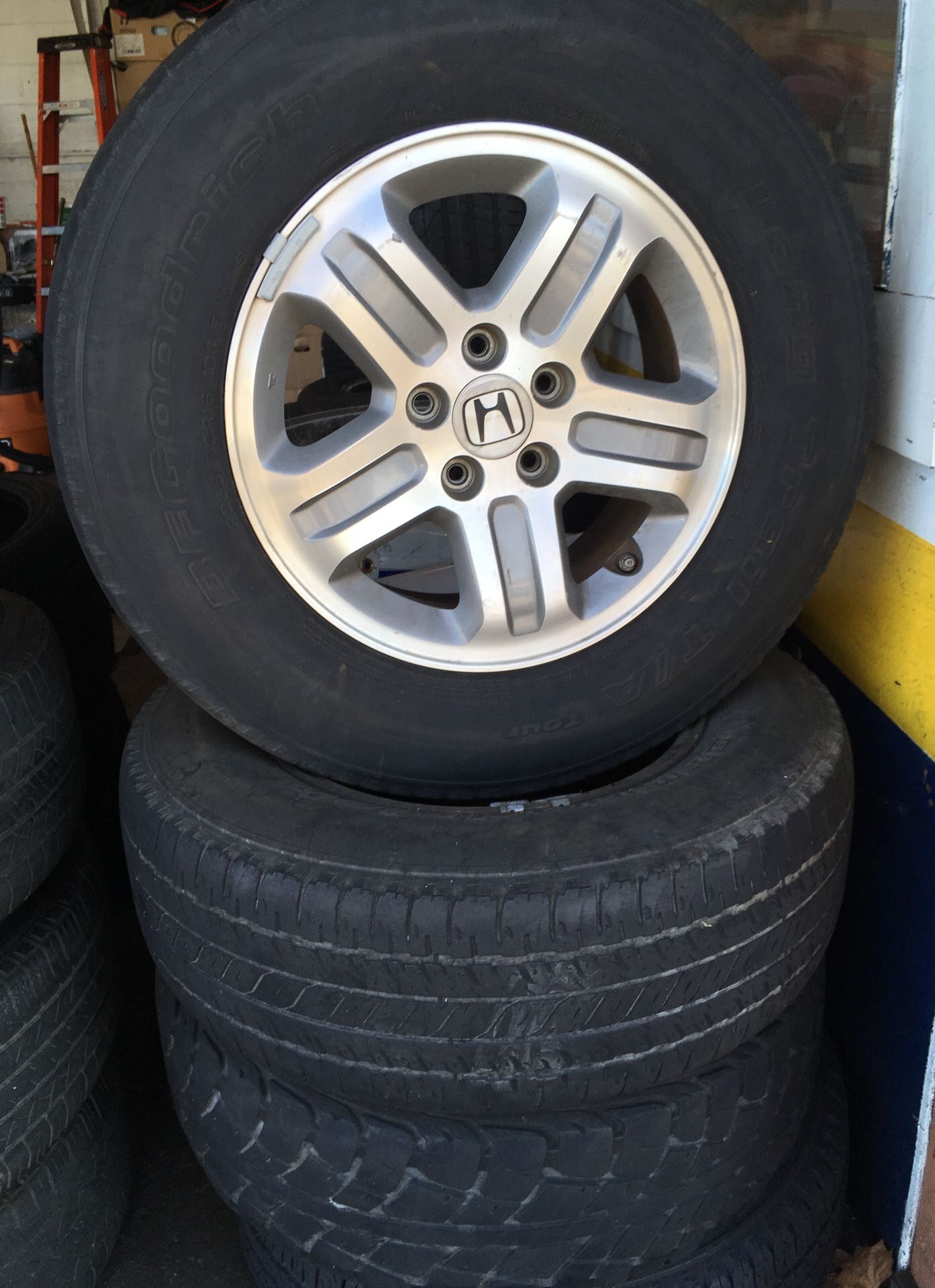 Honda stock OEM wheels
