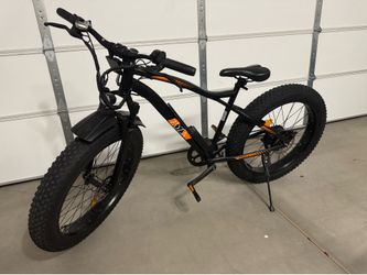 ZDZA Electric Bike 26”x4 Fat Tire Bike 1500w Peak Motor