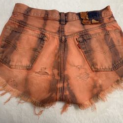 Womens Distressed Levis Shorts
