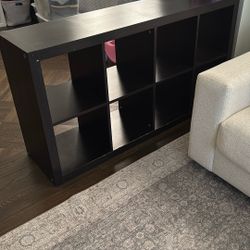 Brown Cube Storage Shelf 