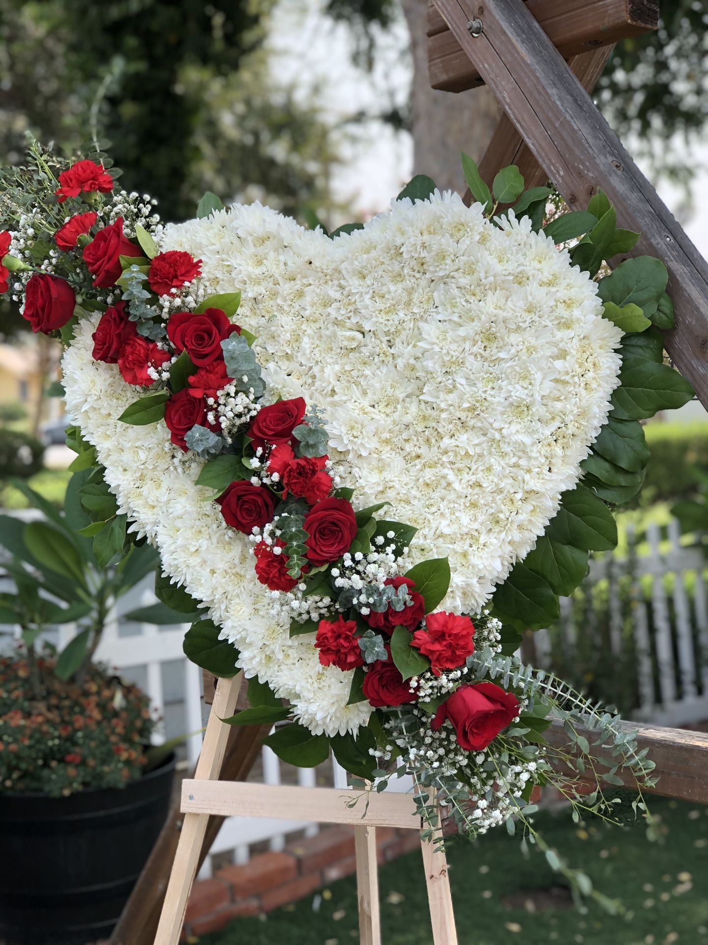 Funeral flower arrangements