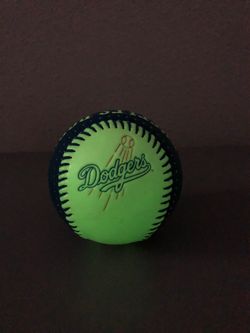 Dodgers Baseball Glow in the Dar