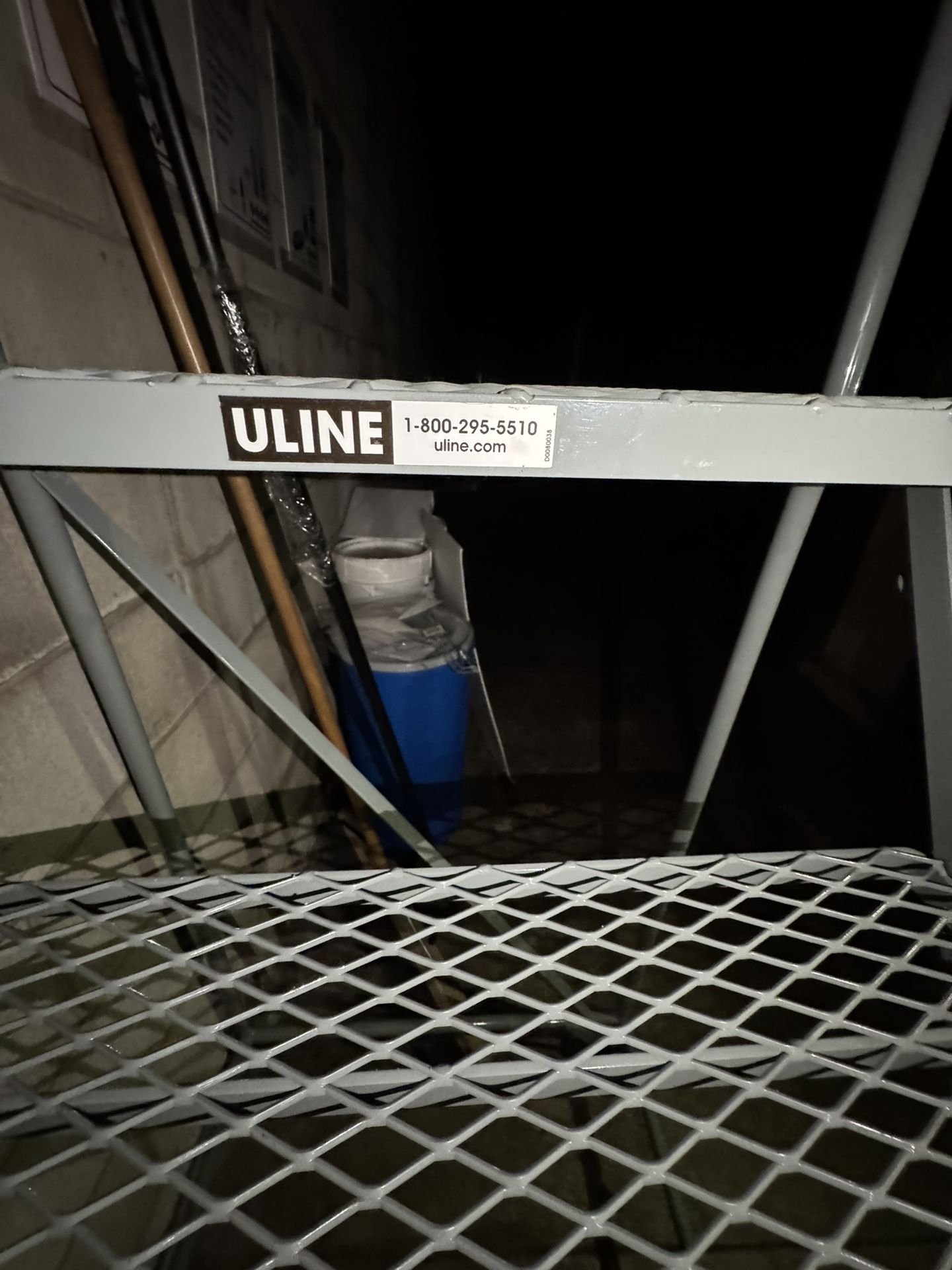 Uline 5-step Rolling Safety Ladder