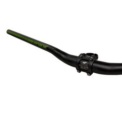 SPANK Mountain Bike Handlebar | Aluminum | Trail / Enduro - Lime Green Black 29”