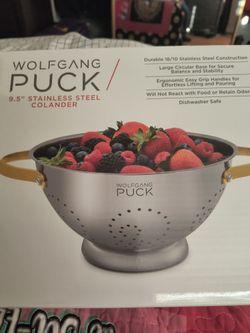 Wolfgang Puck 9.5" Stainless Steel Colander