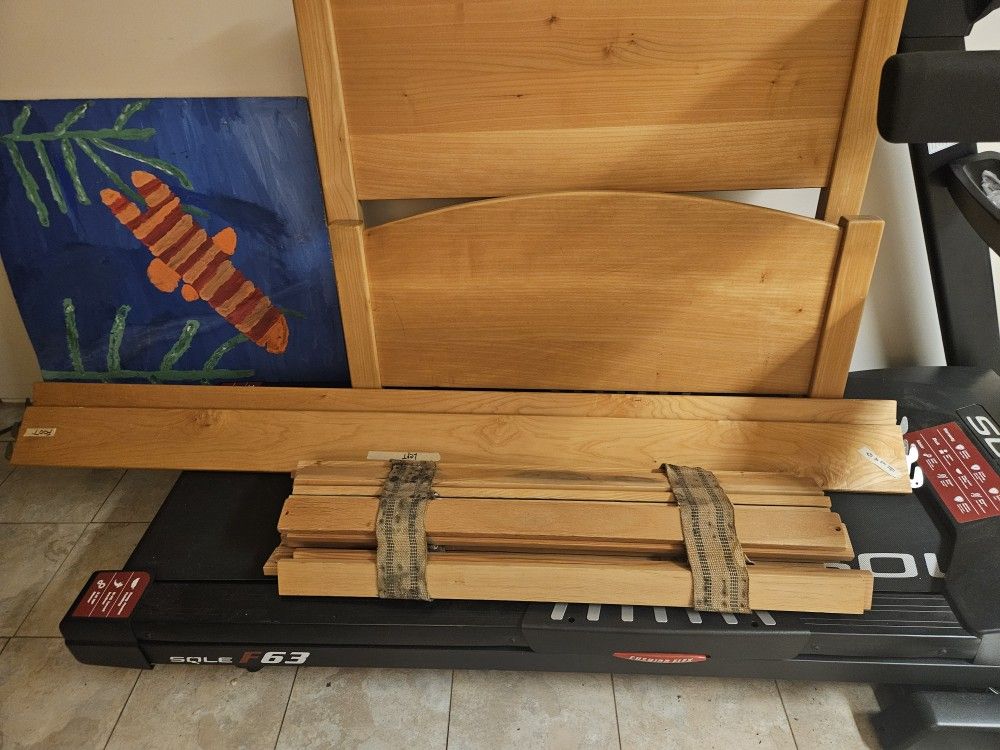 Solid Wood Twin Bed Frame