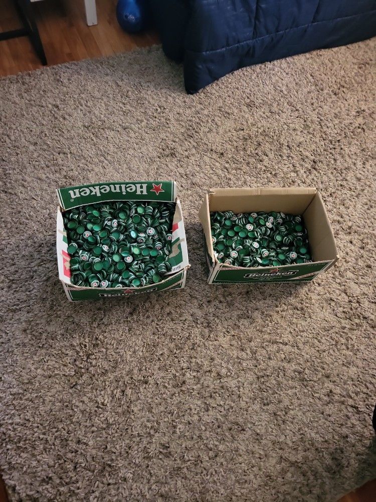 Heineken Bottle Caps 1.5 Cases Full