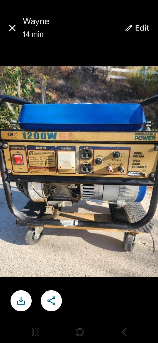 UST 1200W Generator