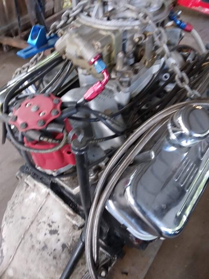 477ci Big-Block Chevy Motor/ Complete and ready to be installed. Water pump and fuel regulator included as listed and viewed in pic. Serious inquiries