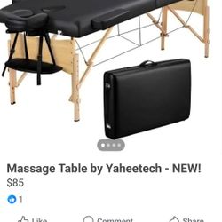 Massage Table - NEW!