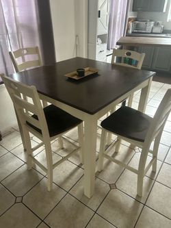 Dining room tables and chairs