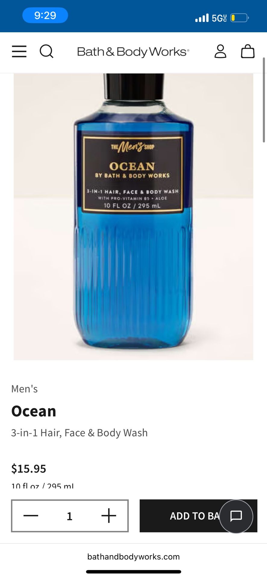 Ocean Body Wash