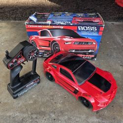 RC Car Traxxas 50+mph Mustang Boss 302 Brushless Vxl 1/16