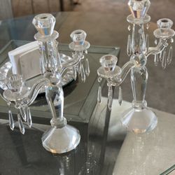 Crystal Candelabra (Set of 2)
