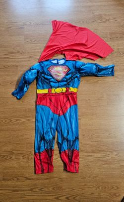 Superman costume size 3T-4T