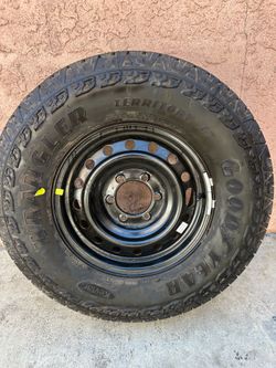 Goodyear Wrangler Territory A/T Spare Tire & Steel Wheel - Never Used Tacoma 2022