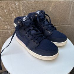RARE🔥 Nike Air Jordan 1 Retro KO High OG 8 638471-403 Obsidian Basketball Shoe