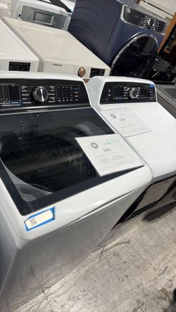 GE Washer Topload and Electric Dryer