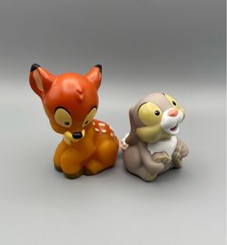 2012 Fisher Price Little People Disney Bambi and Thumper Set