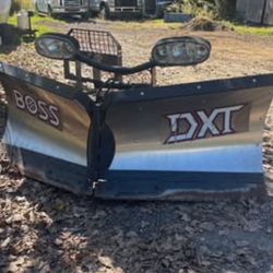 Boss V Plow stainless steel