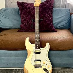 Fender Squier Stratocaster Heavy Relic Upgrade