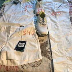 Full high-quality Branded golf set! High quality shoes, shorts, shirt, pants