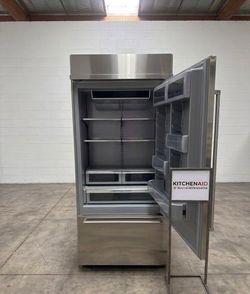 36” KitchenAid Built in Refrigerator