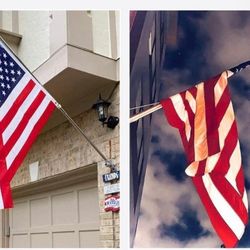 American Flag 5ftx3ft $20 Ea Flag Pole Kit $20 Ea Firm On Price 