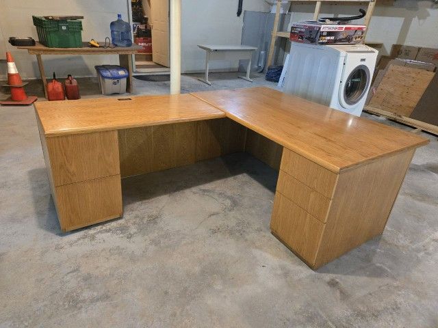 Large Wood Desk