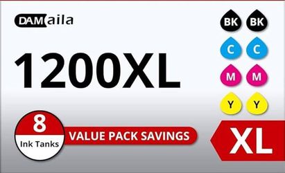 1200XL Ink cartridges Compatible Replacement for Canon Maxify 1200
