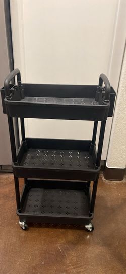 3-Tier Rolling Utility Cart - Like New