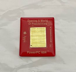 Vintage Apple Computer Chip Pin