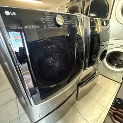 Lg Washer And Gas Dryer JUMBO SET 