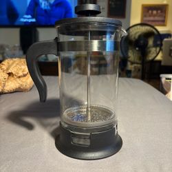 IKEA UPPHETTA French Press Coffee/Tea Maker, Glass/Stainless steel 13.5 oz