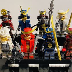 Shogun Japanese Samurai Warriors Custom Lego Minifigures Collectibles