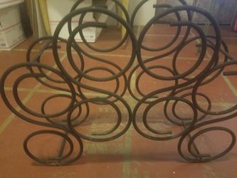 Iron Wine Rack. Woodland Hills,Ca