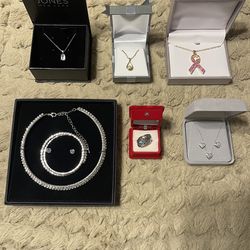 11 pieces brand, new expensive costume jewelry