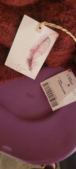 Jessica Simpson Wine Scarf New with Tags