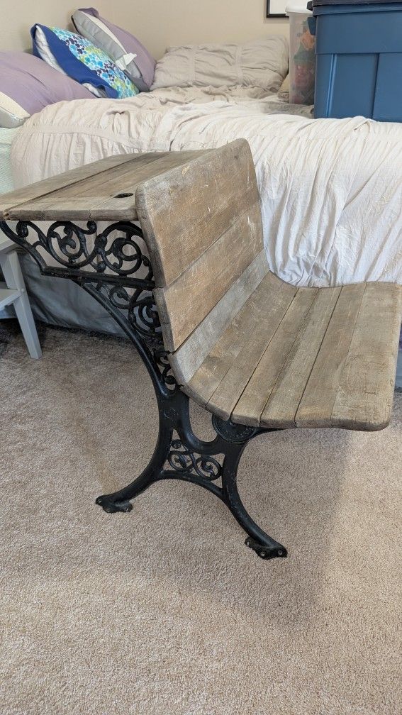 Antique School Desk