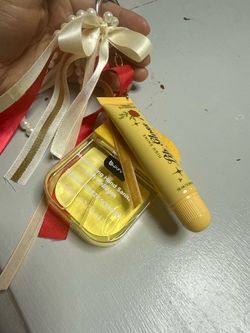 Personalized bag charms and hand sanitizer