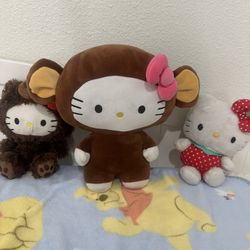 Hello Kitty Plushies 