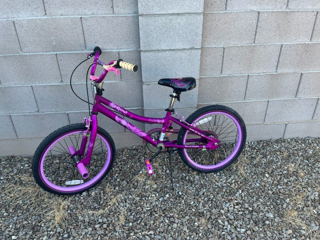 BMX Purple Bike