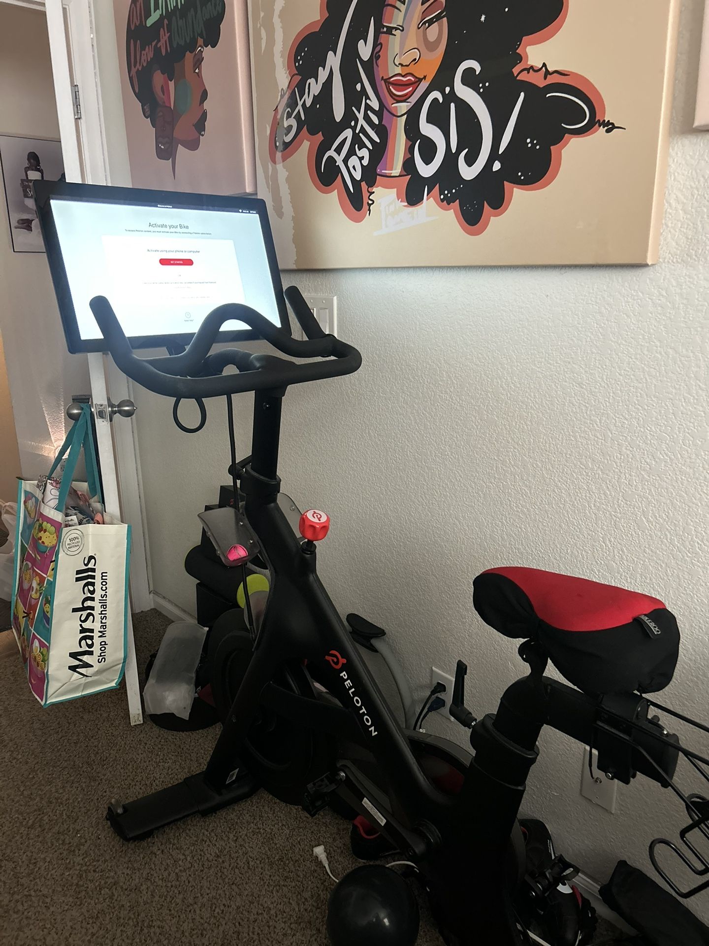 Peloton bike