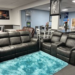 2PC Gray Sofa & Loveseat 💥SALE💥