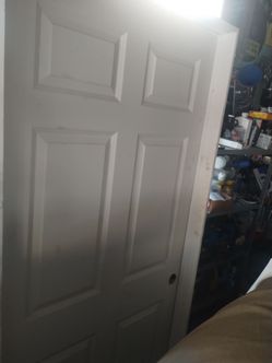 36" door solid left