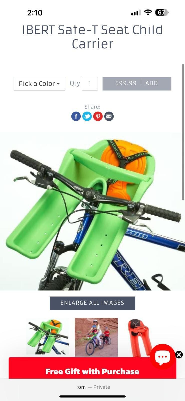 Bike Seat iBert