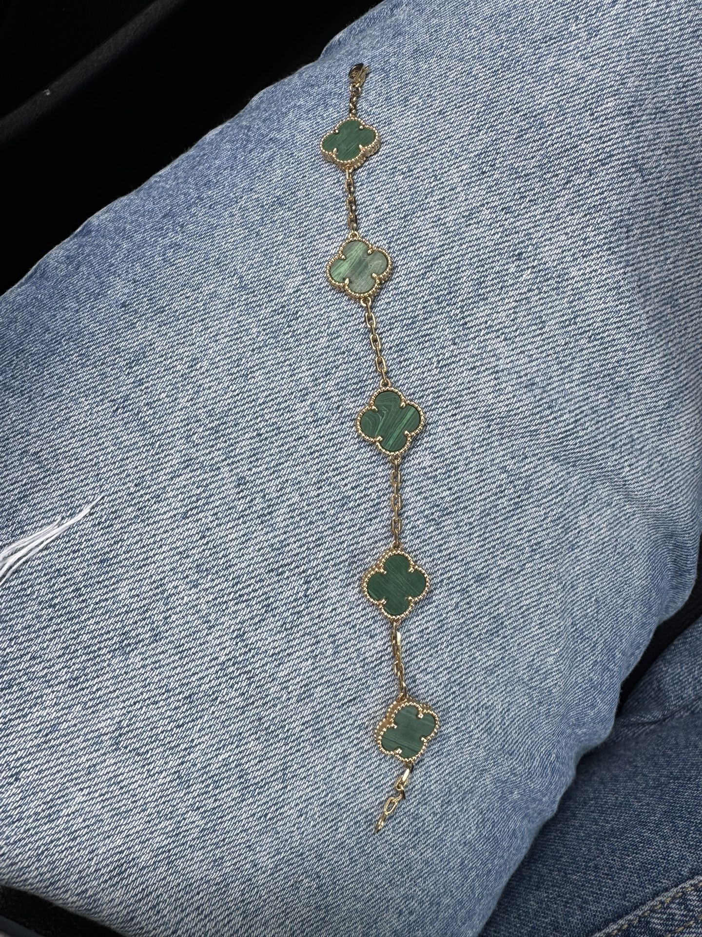 Van Cleef Good And Green Bracelet 